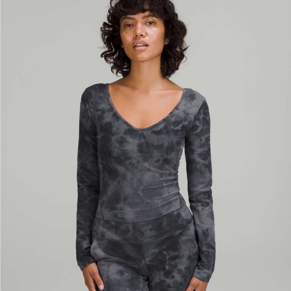 Lululemon cropped align long sleeve
